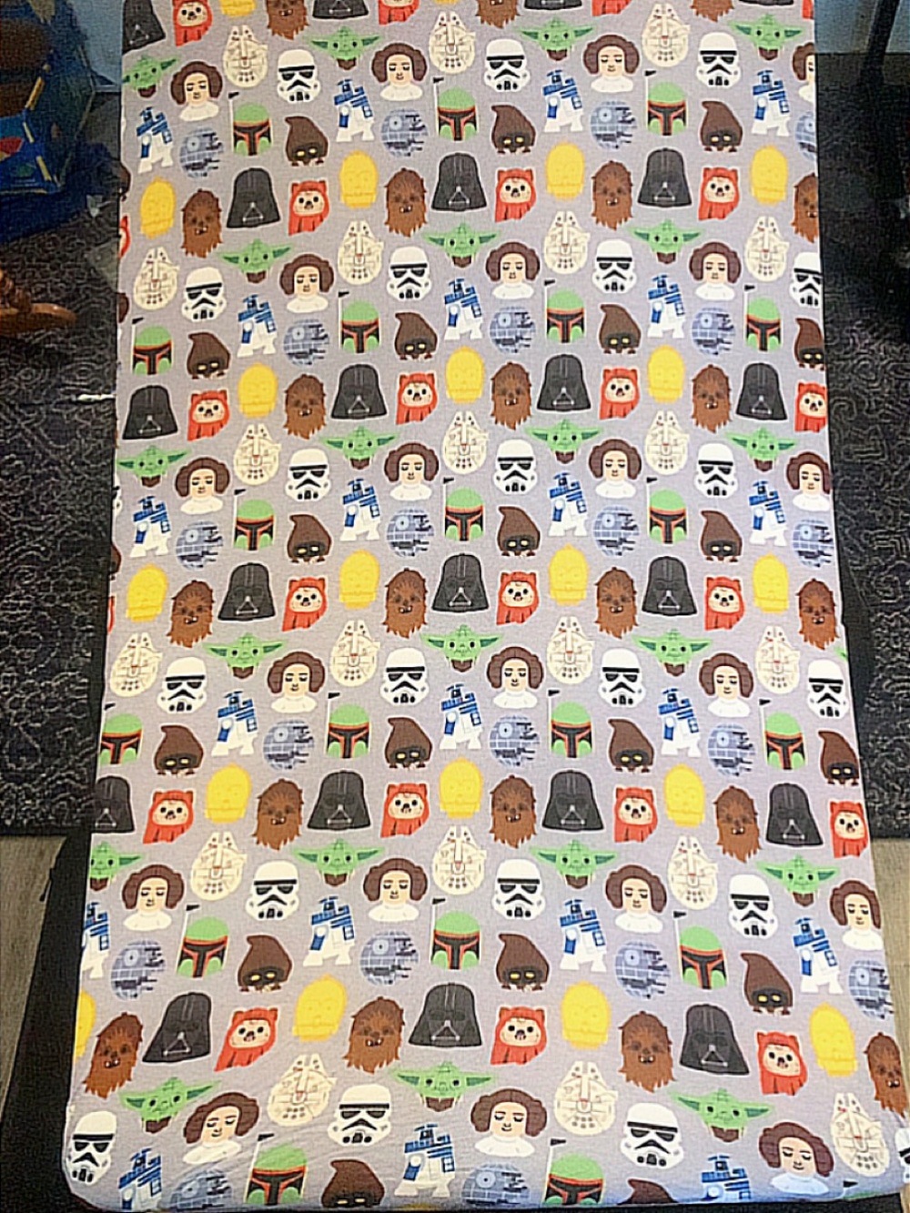 Little Sleepies Star Wars Legends of the Galaxy Bamboo Fitted Crib Sheet + Bag